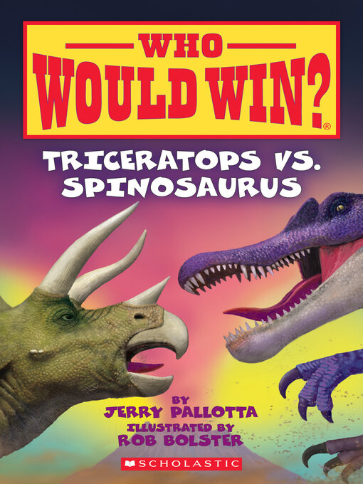 Cover image for Triceratops vs. Spinosaurus